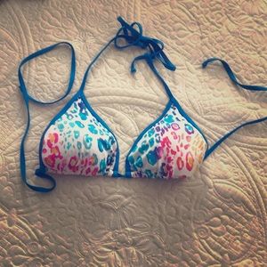 NWOT Victoria’s Secret Swim Top Leopard